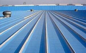 鋼結構金屬屋頂檐溝防水施工方法